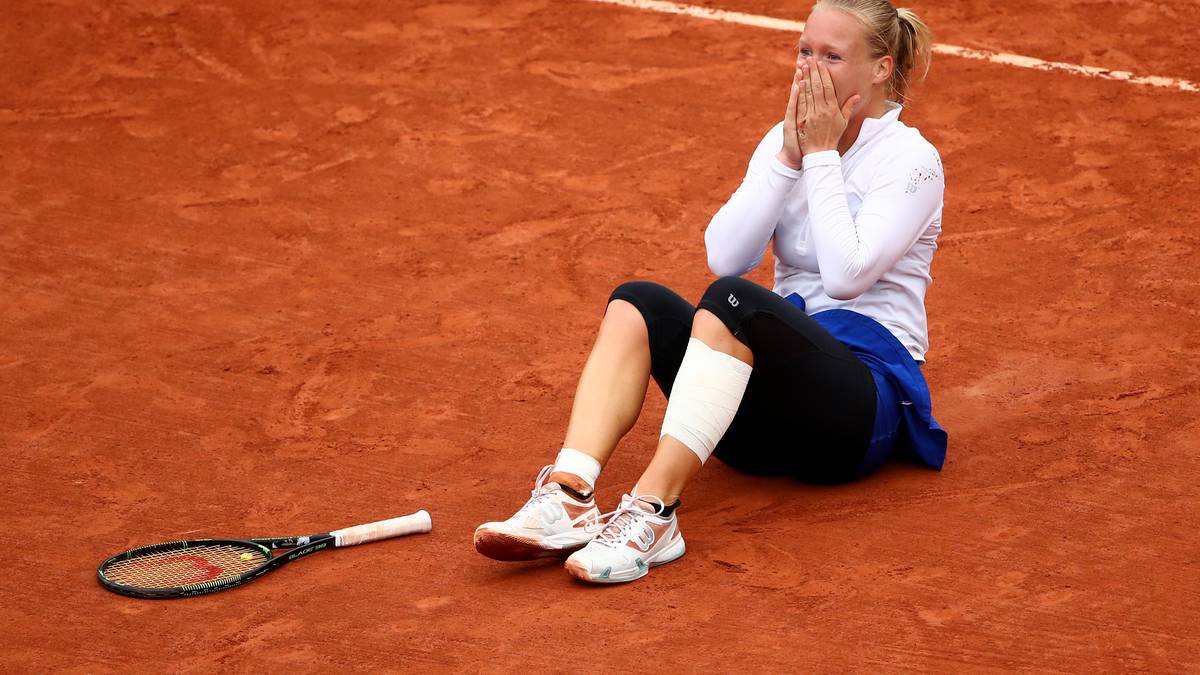 Da legst di nieder! Kiki Bertens erlebt die unglaublichsten Tage ihrer Tennis-Karriere - und kann es gar nicht fassen