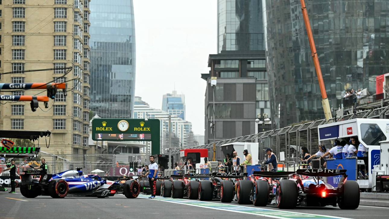 Baku: Mercedes-Pilot am Schnellsten