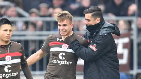 Florian Carstens feierte sein Tordebüt in der 2. Bundesliga für den FC St. Pauli
