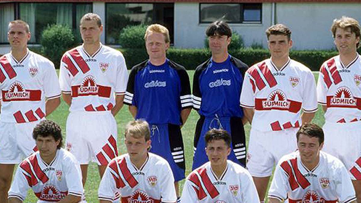 1995: Der VfB Stuttgart engagiert einen Kumpel von Löw. Rolf Fringer wird Chefcoach, "Jogi" sein Assistent