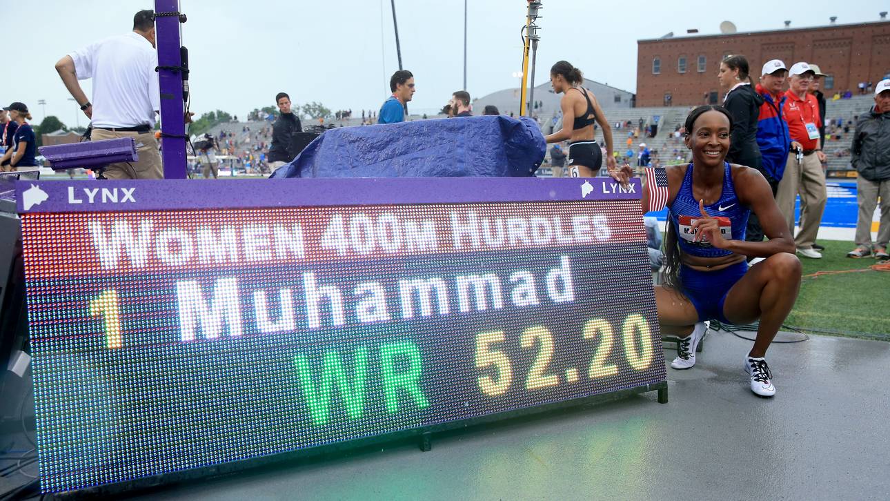 Muhammad bricht Hürden-Rekord