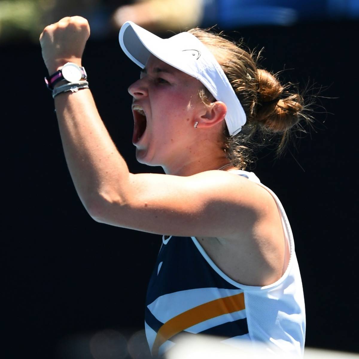 French-Open-Siegerin Barbora Krejcikova hat in überzeugender Manier das Viertelfinale der Australian Open erreicht.