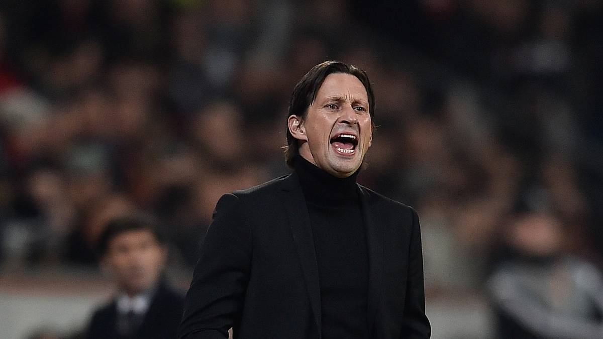Stets aktiv an der Seitenlinie: Bayer-Coach Roger Schmidt