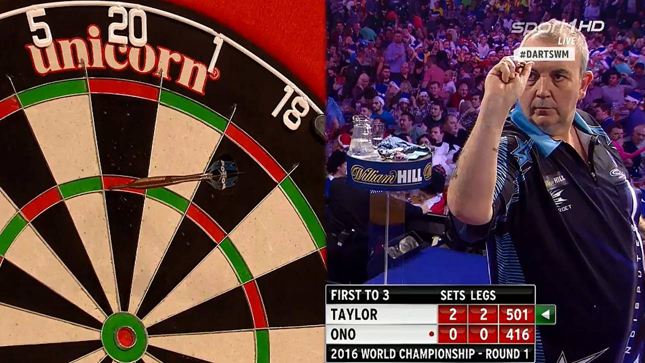 LIVE: Taylor mit glanzlosem Auftaktsieg