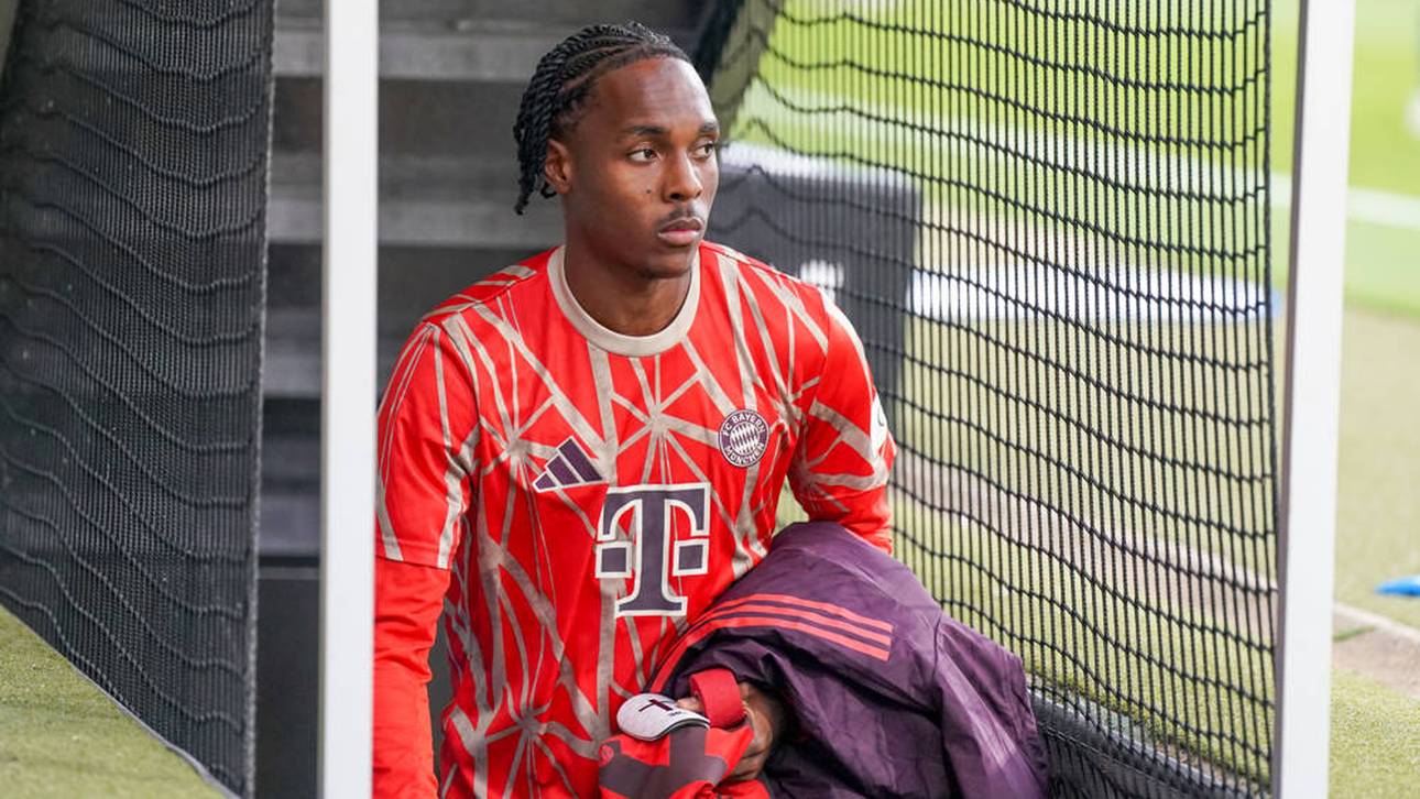 Mathys Tel hat beim FC Bayern einen schweren Stand