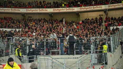 Ein Fan von Union Berlin musste in Stuttgart reanimiert werden