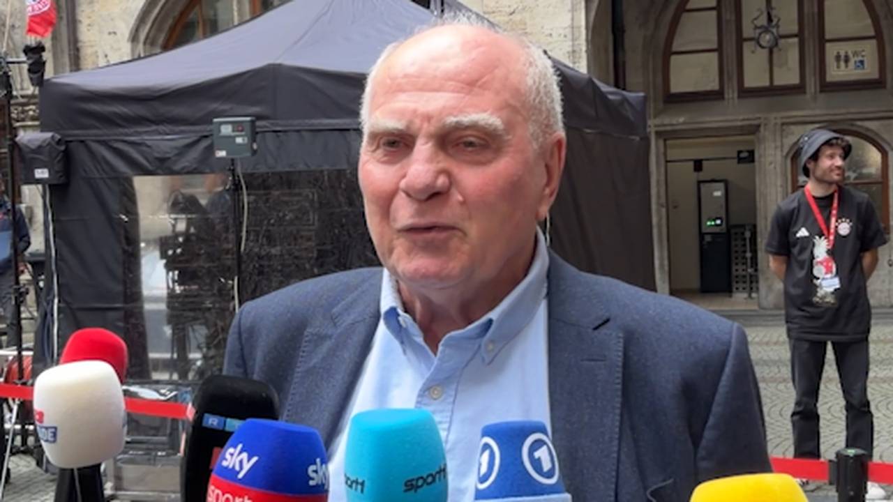 Hoeneß stichelt: "Sagen Sie doch ihre Meinung!"