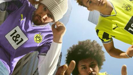 Borussia Dortmund hat den Verkaufsstart für sein Sondertrikot offiziell bekanntgegeben. Gregor Kobel und Karim Adeyemi präsentieren das Schmuckstück auf den Social-Media-Kanälen des BVB.