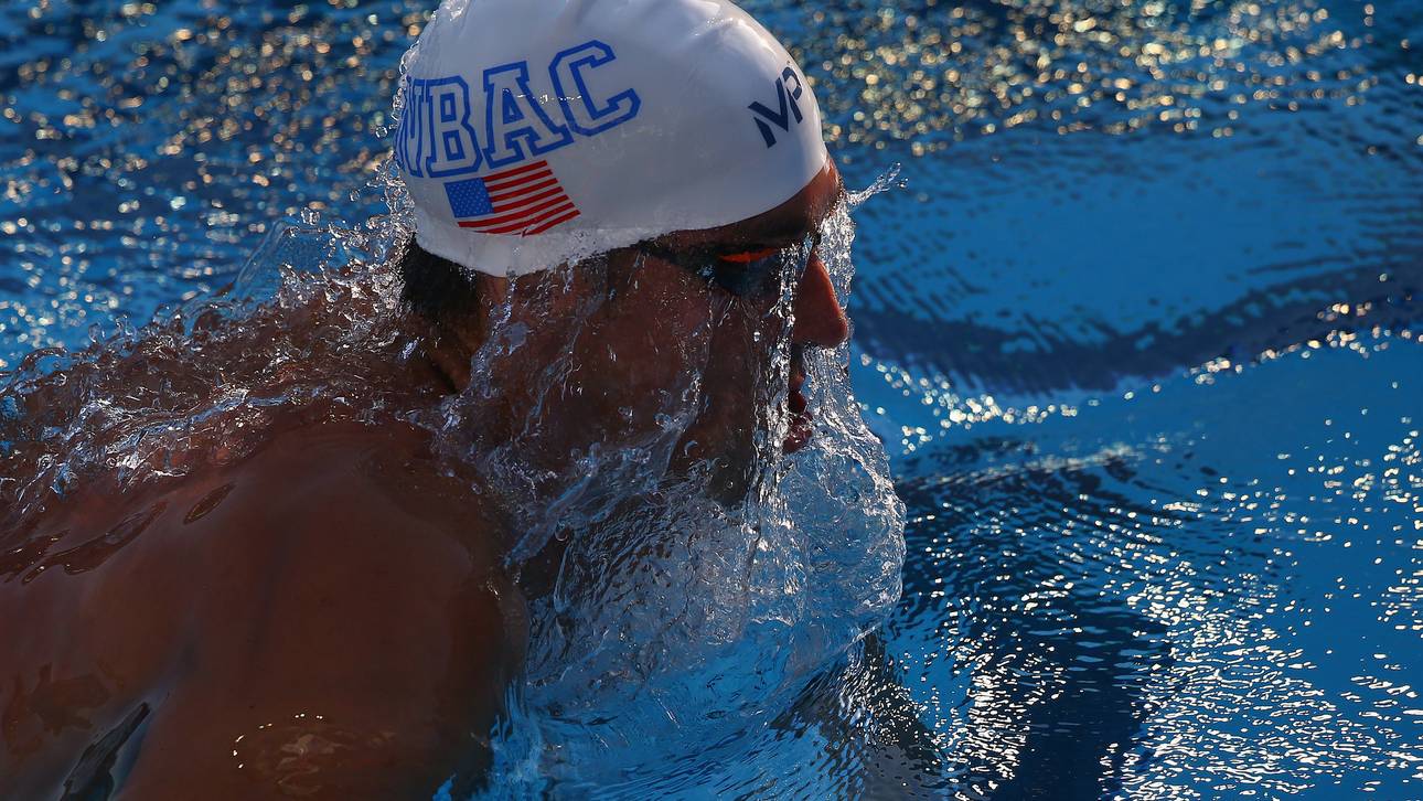 Phelps zum Abschluss Fünfter