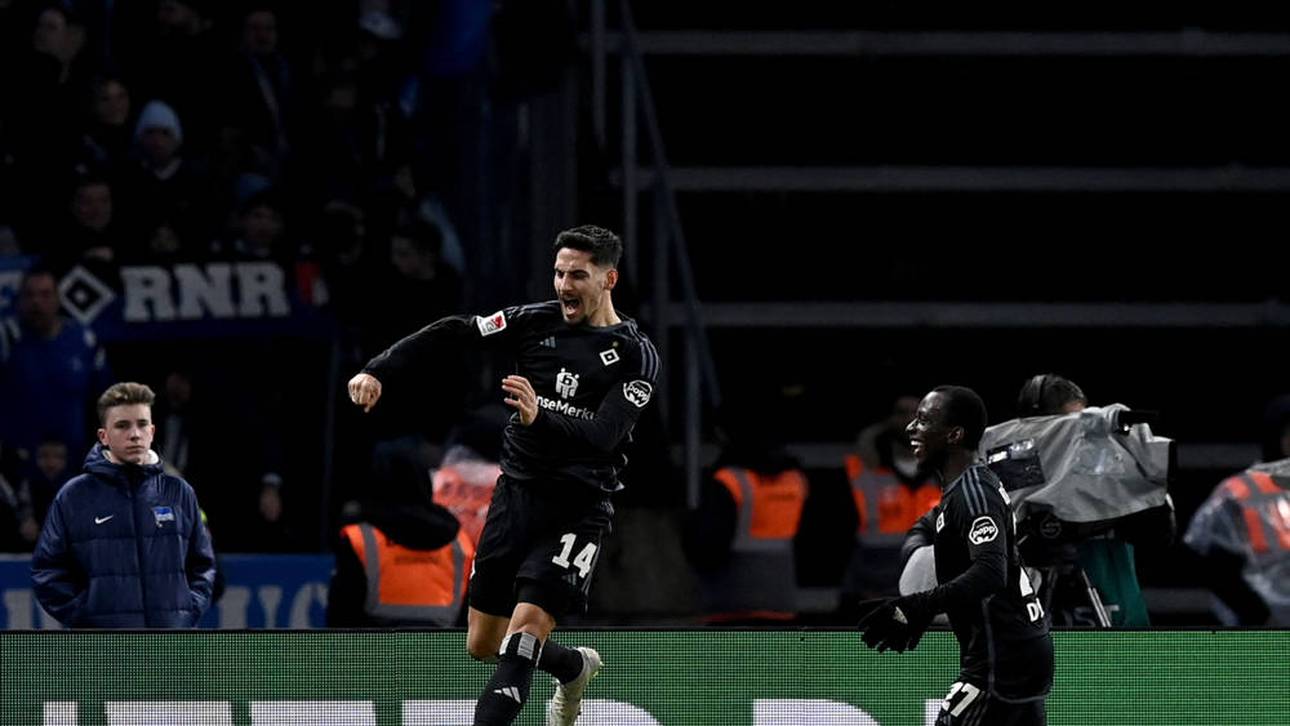HSV siegt nach Tennisball-Regen