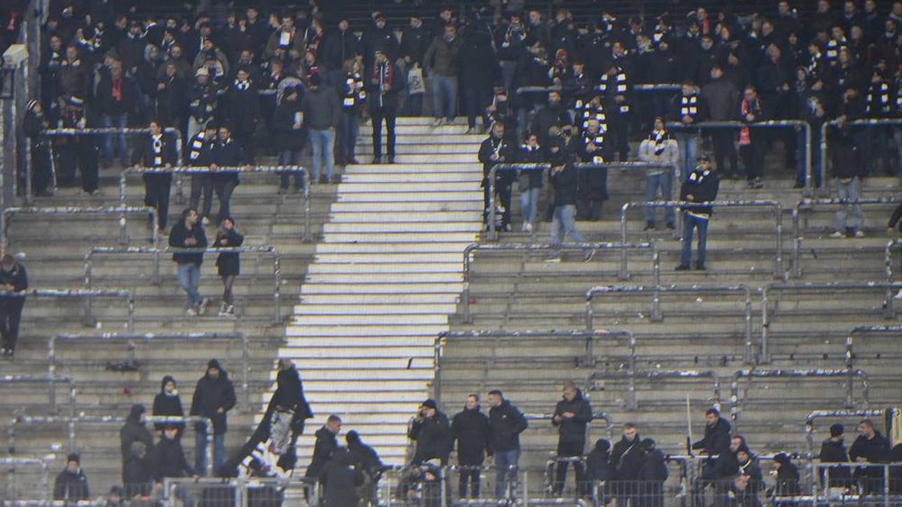 Polizeieinsatz schockt Eintracht-Fans