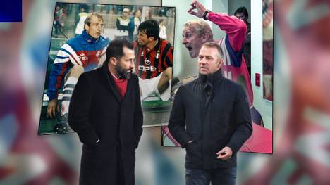 Hansi Flick und Hasan Salihamidzic sind nicht ganz auf einer Wellenlänge. Die Vorkommnisse erinnern etwas an die wilden 90er Jahre beim FC Bayern.