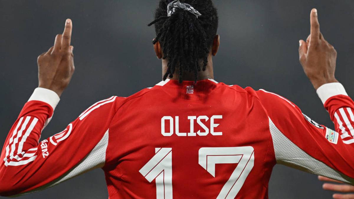 Apropos Robben: Olise hat in dieser Saison bereits 41 Scorerpunkte gesammelt und damit mehr als der Niederländer in seiner besten Bayern-Saison (38 in der Saison 2013/14). SPORT1-Note: 1