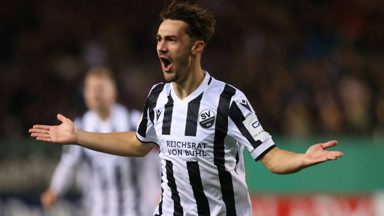 Sandhausen gewinnt 9-Tore-Irrsinn