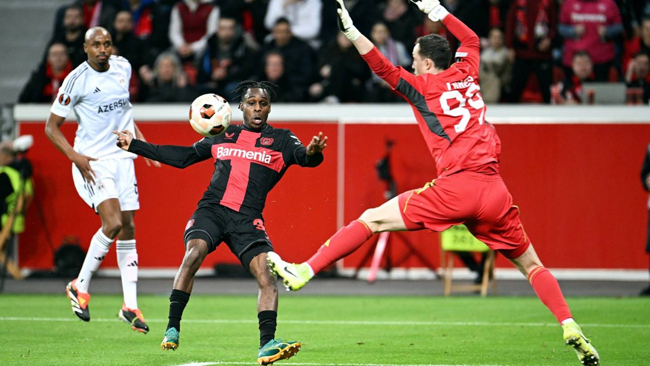 Schick der Retter: Bayer kämpft sich ins Viertelfinale