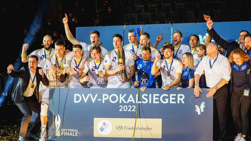 Der VfB Friedrichshaven ist DVV-Pokalsieger 2022