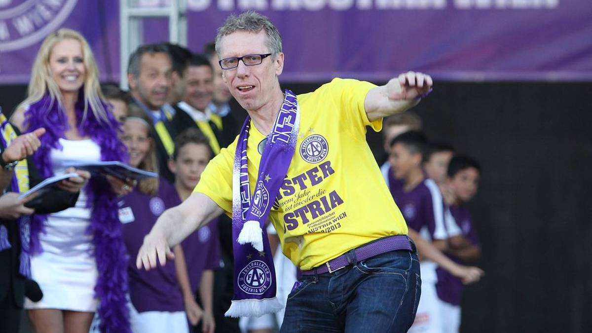 Die letzte Meisterschaft gewann Peter Stöger mit der Austria Wien 2013