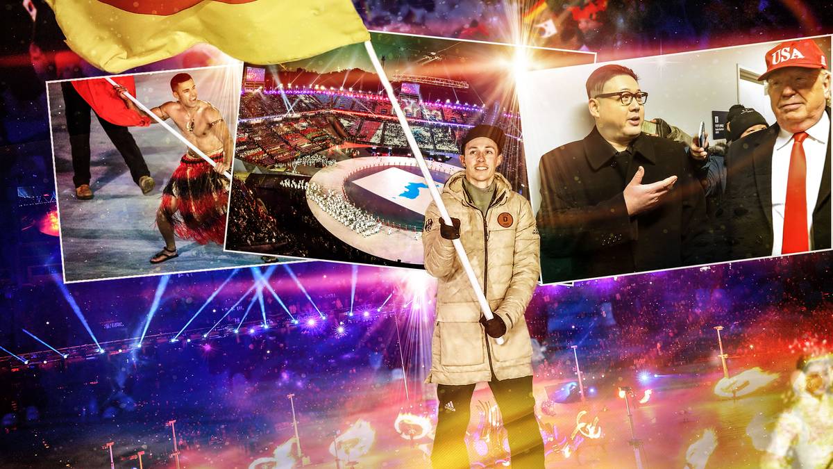 Um 12 Uhr deutscher Zeit startete die Eröffnungsfeier - mit emotionalen, aber auch kuriosen Momenten. SPORT1 zeigt die besten Bilder