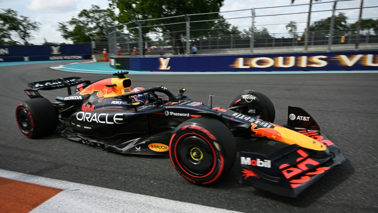 Verstappen holt die Pole Position in Miami