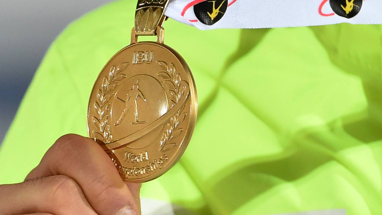 Rechtschreibfehler auf Goldmedaille