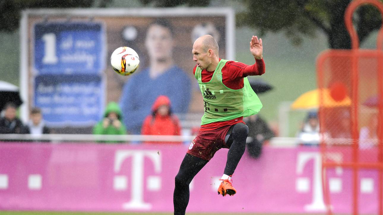 Robben zurück im Bayern-Training