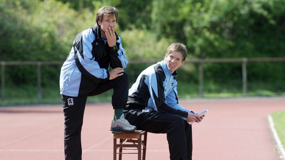 Zwischen 2008 und 2010 wird Nagelsmann Co-Trainer bei der U17 von 1860 München, assistiert seinem ehemaligen Trainer Alexander Schmidt und lernt von ihm