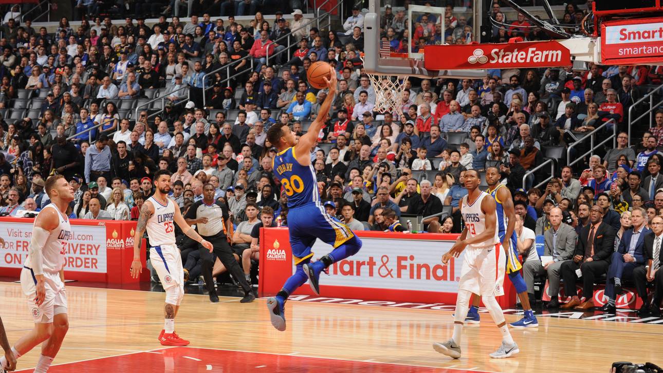 Warriors fegen über Clippers weg