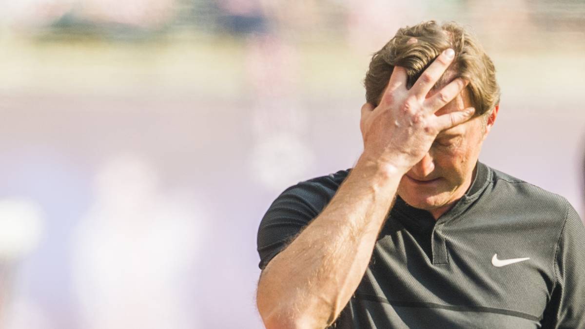 Und für RB-Trainer Ralph Hasenhüttl wird es noch schlimmer. Lukas Rupp schraubt das Resultat auf 1:5. Das 2:5 durch Dayot Upamecano kann den Österreicher auch nicht mehr besänftigen