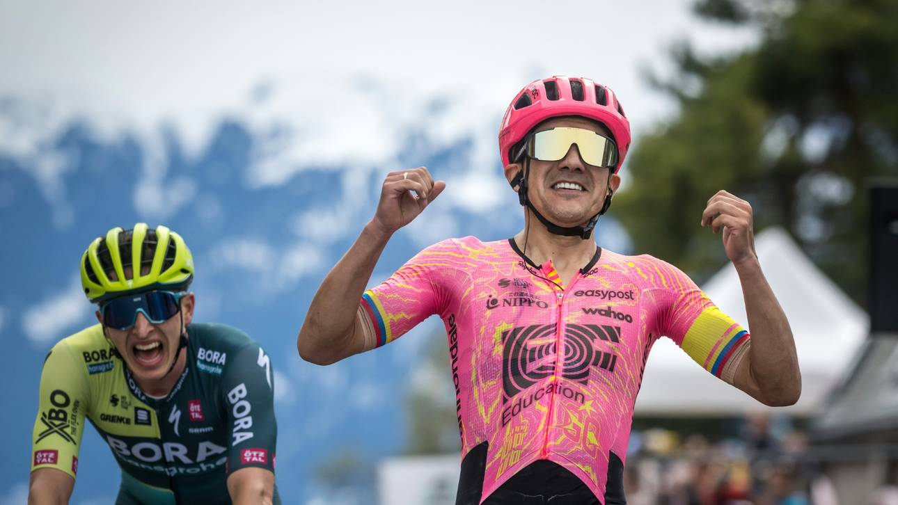 Tour de Romandie: Lipowitz nur von Carapaz geschlagen