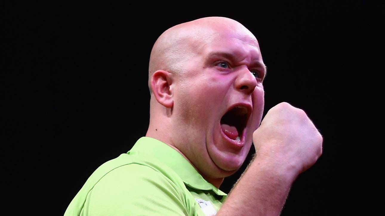 Van Gerwen dominiert European Open