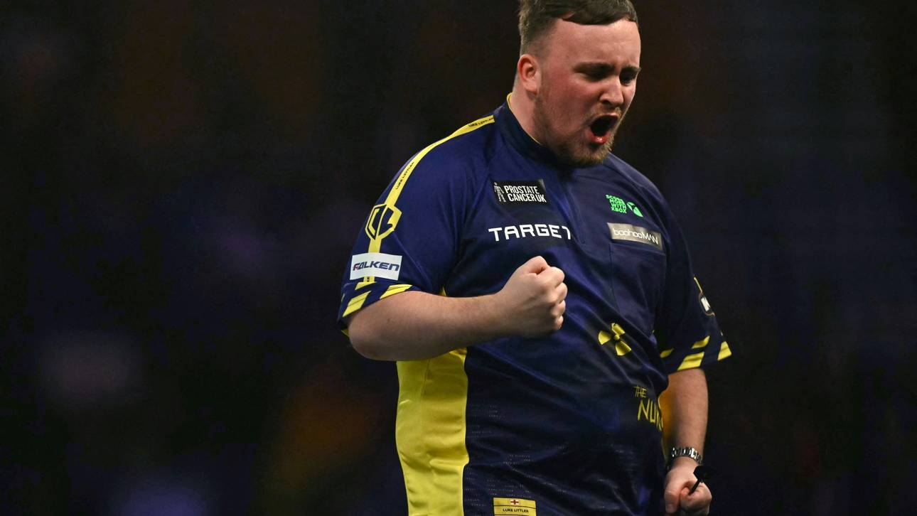Im Halbfinale: Luke Littler