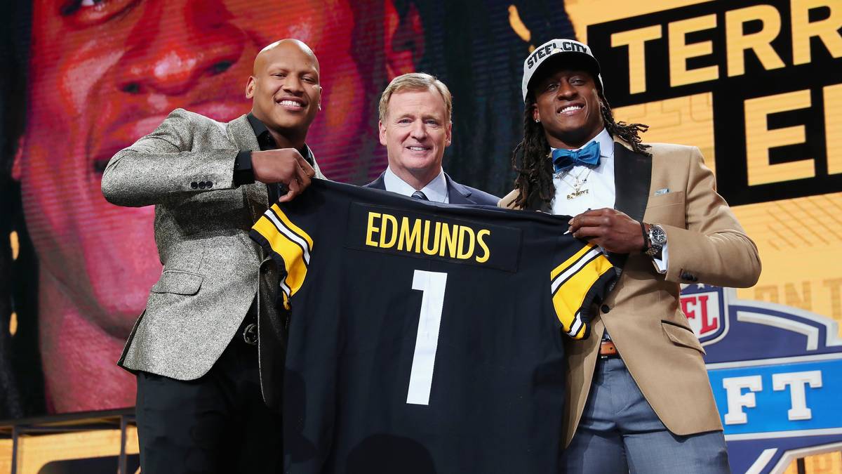Pick Nr. 28 - TERRELL EDMUNDS (Safety, Virginia Tech) - Pittsburgh Steelers
