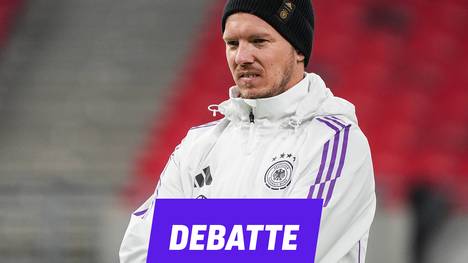 Bundestrainer Julian Nagelsmann möchte in Ungarn mit Blick auf die Belastung in den Vereinen Kräfte schonen.