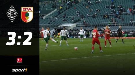 Borussia Mönchengladbach konnte das Duell im Abstiegskampf gegen den FC Augsburg mit 3:2 für sich gestalten. Entscheidend dazu beigetragen hat Jonas Hofmann mit seinem Blitztor.