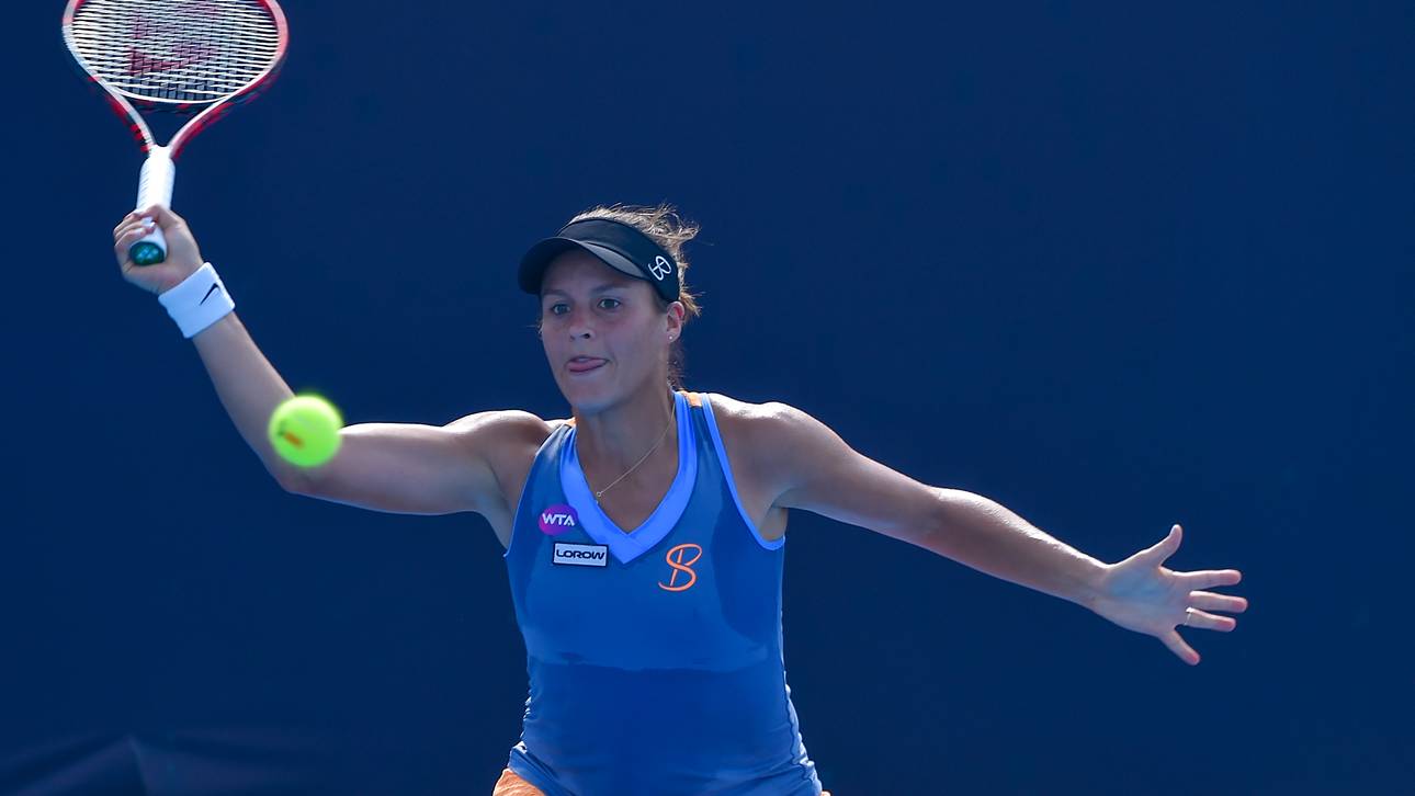 Maria und Görges in Runde zwei