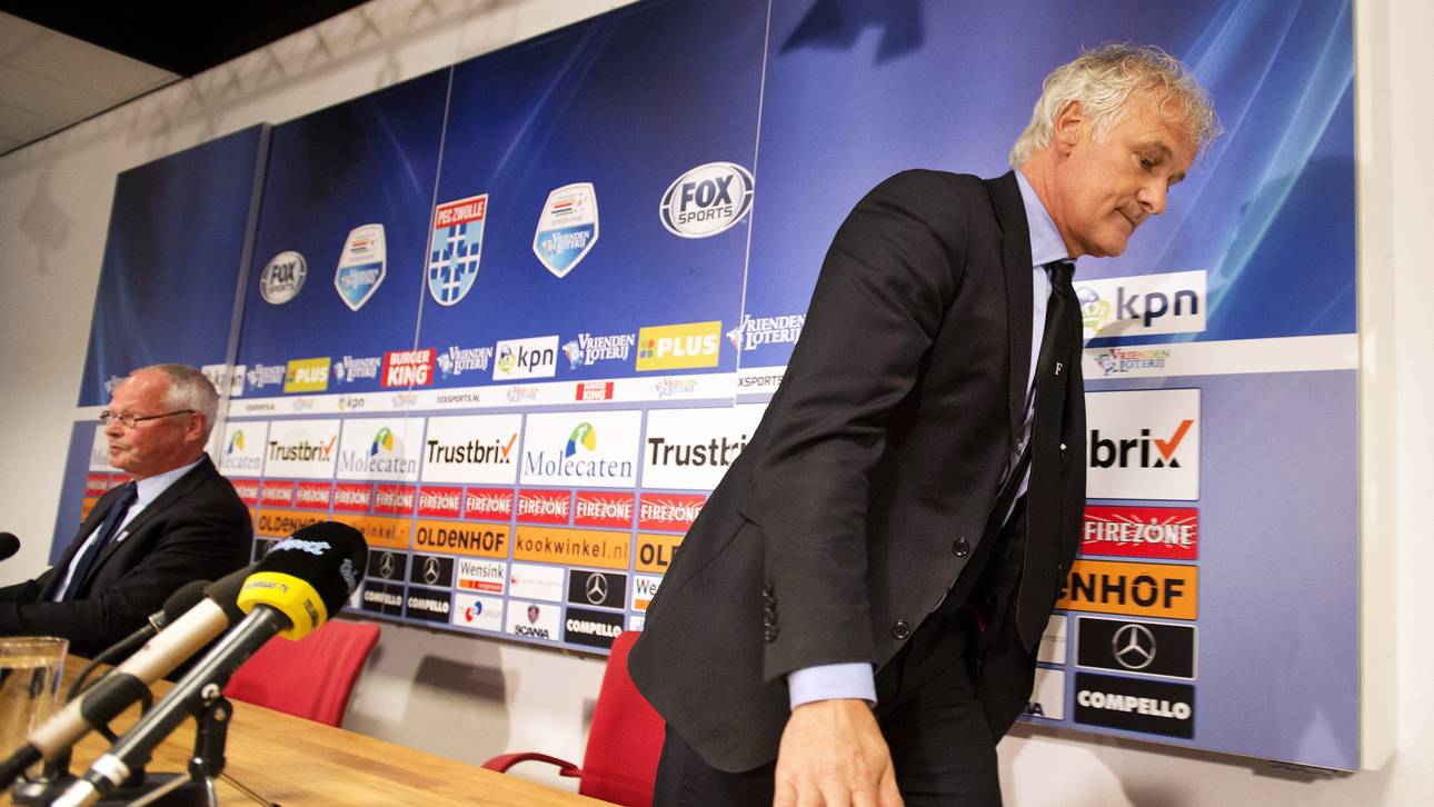 Trainer Rutten fliegt bei Feyenoord
