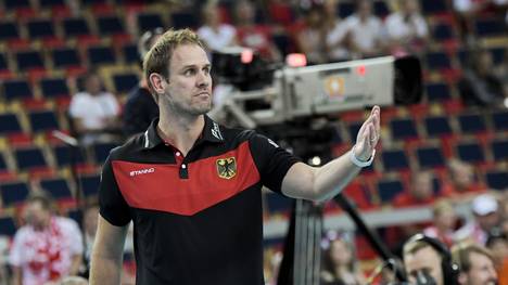 Felix Koslowski ist Bundestrainer der deutschen Volleyball-Frauen