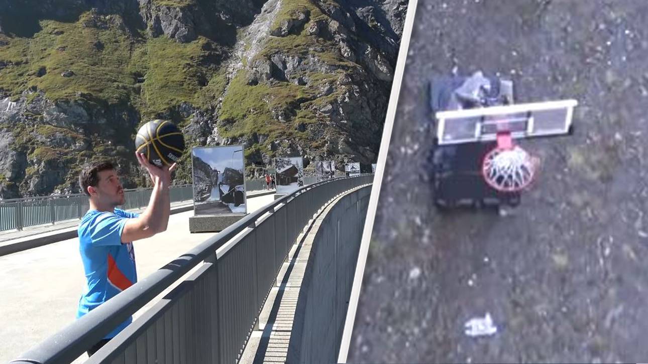 Rekordwurf aus 180 Meter Höhe