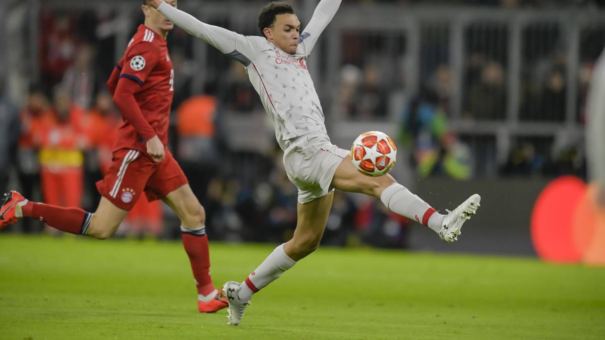 TRENT ALEXANDER-ARNOLD: Nervöser Beginn des Rechtsverteidigers, der früh zwei, drei Fehlpässe fabriziert. Von den Bayern offensichtlich als Schwachstelle ausgemacht, bekommt er Ribery aber zunehmend besser in den Griff. SPORT1-Note: 3