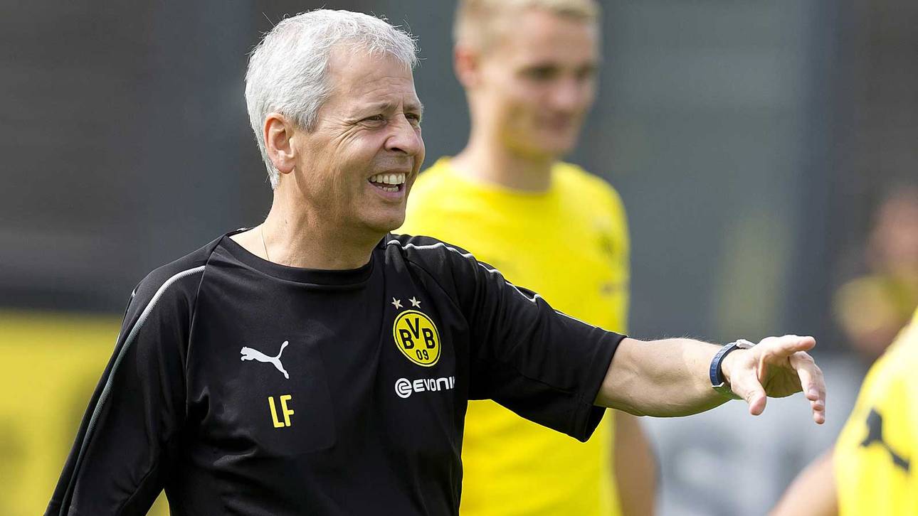 Favre leitet erstes BVB-Training