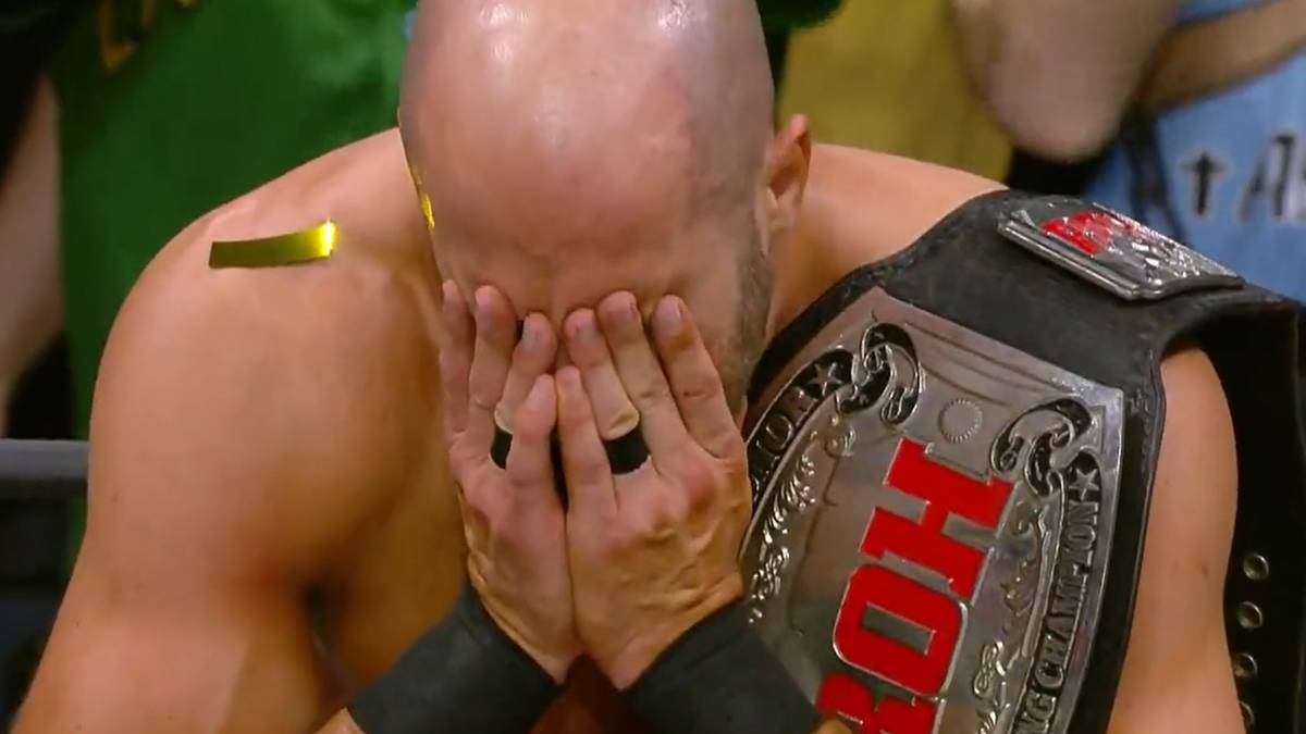 AEW-Star Claudio Castagnoli - der frühere Cesaro von WWE - ist neuer ROH World Champion