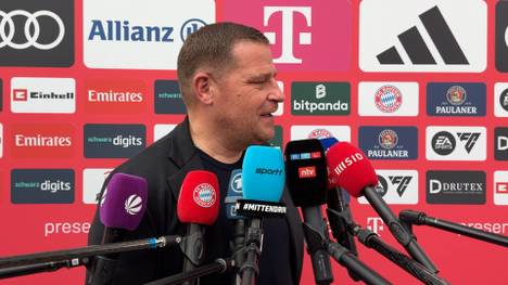 Der FC Bayern München musste in der Bundesliga zuletzt auf Harry Kane verzichten. In der Champions League ist der Engländer laut Sportvorstand Max Eberl wieder einsatzbereit.