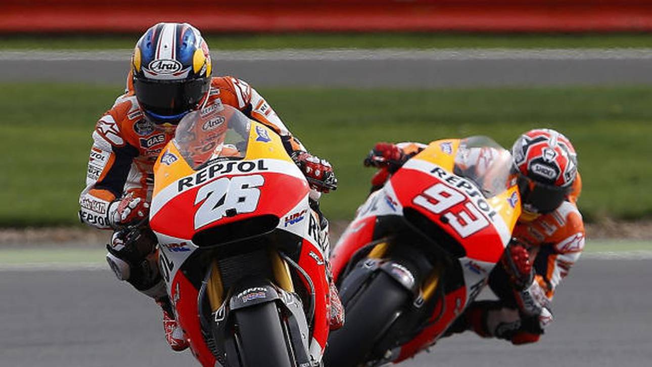 Marquez und Pedrosa verwenden ähnliche Setups