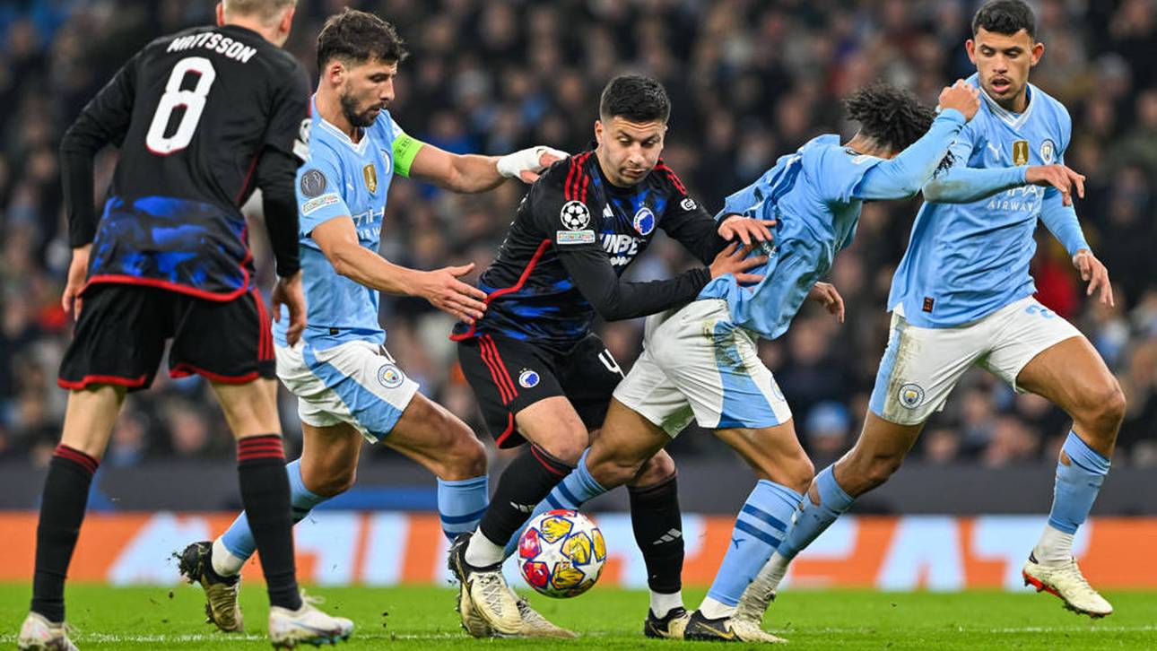 Roony Bardghji (M.) inmitten des Geschehens