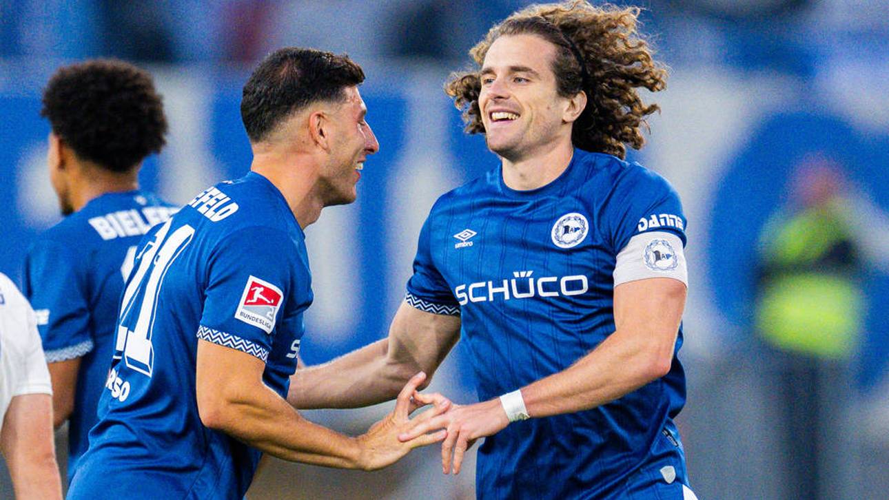 Bielefeld springt auf Rang zwei