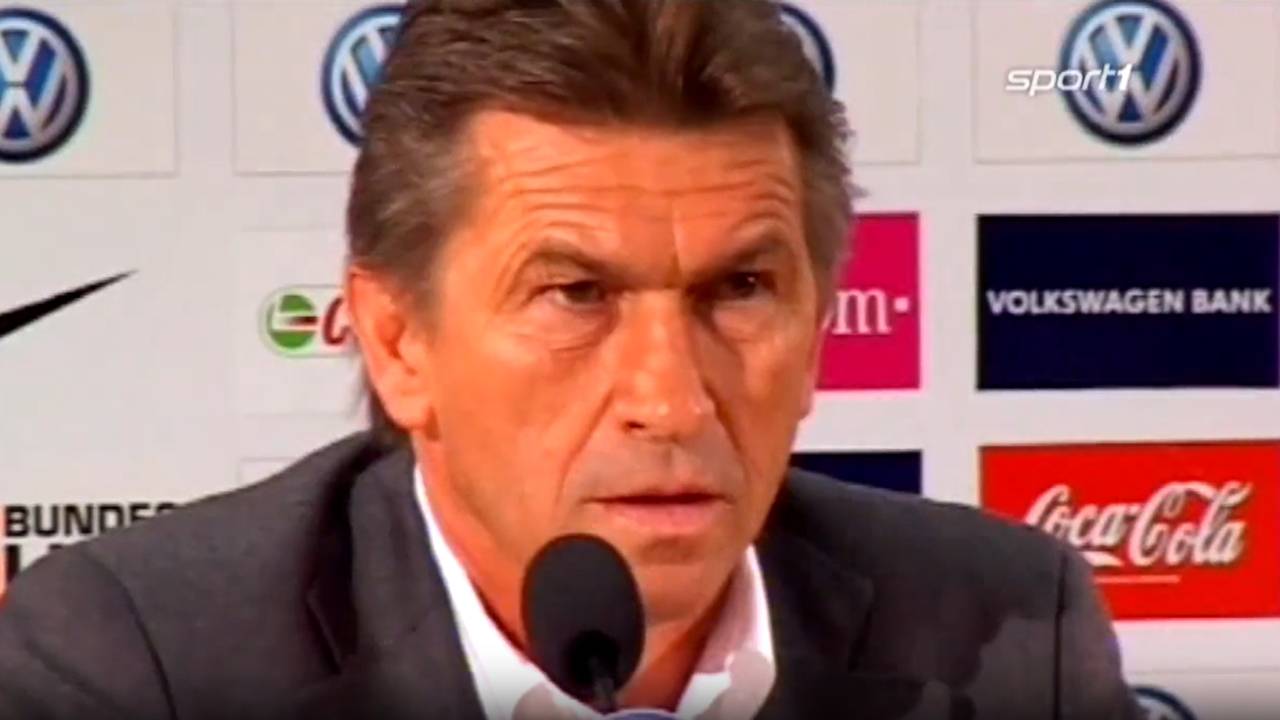 Legendäre Augenthaler-PK! Das sagt er heute dazu