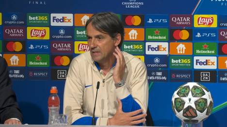 Simone Inzaghi sieht Inter für das CL-Finale gegen PSG gut gewappnet. Seine Mannschaft stehe zu Recht im Finale, wenn man die Gegner auf dem Weg dorthin betrachtet, erklärt der Trainer.