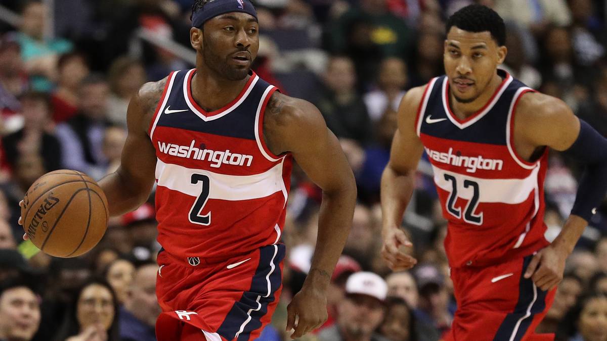 Superstar John Wall (l.) ist zwar zurück, wurde nach seiner Verletzung aber zunächst langsam herangeführt. Der Achte der Eastern Conference könnte deutlich stärker spielen als sie es zuletzt zeigten, doch die Qualität auf der Bank lässt zu wünschen übrig. PLAYOFF-PROGNOSE: 2:4-Pleite gegen die Toronto Raptors
