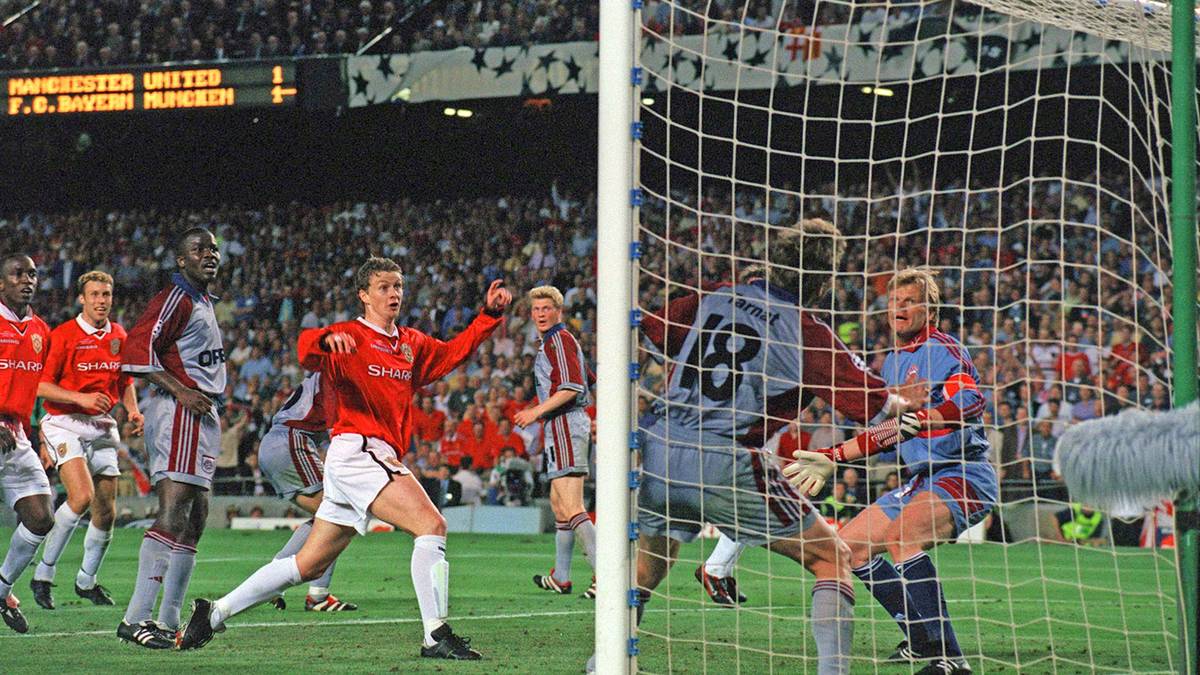 Ole Gunnar Solskjaer schockte den FC Bayern im Champions-League-Finale 1999