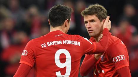 Thomas Müller und Robert Lewandowski geben ihr Comeback nach einem Spiel Sperre